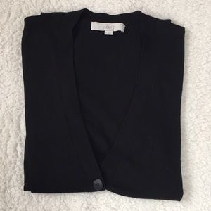 Loft Boyfriend Cardigan, Size Medium